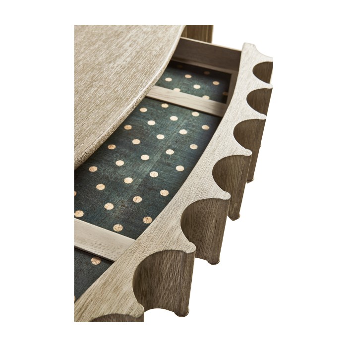 Artaross Grey Oak Console Table
