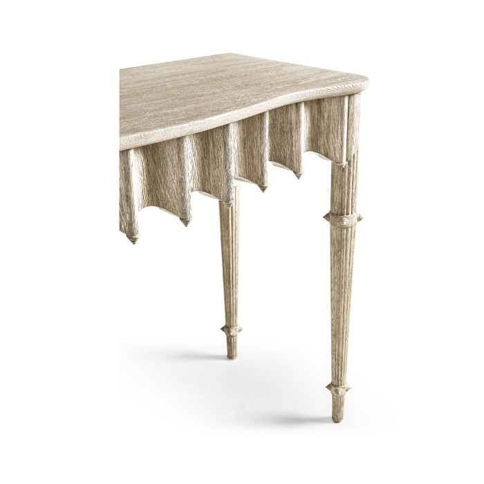 Artaross Grey Oak Console Table