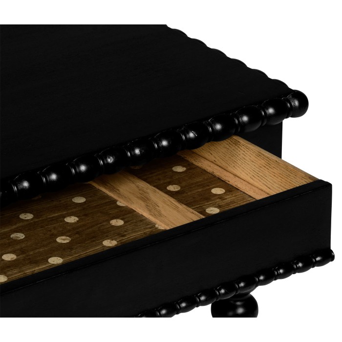 Strathraven Ebonised Side Table