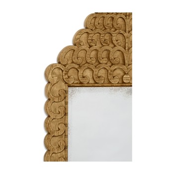 Arlington Washed Oak Mirror