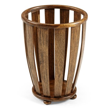 Barton Grey Fruitwood Basket