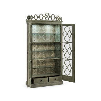 Bridgemere Charcoal Oak Cabinet