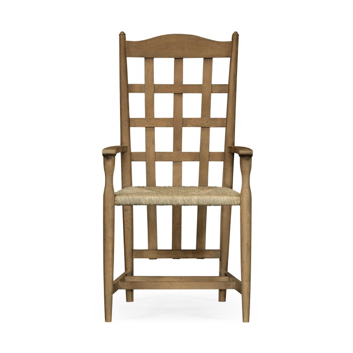 Tarvin Vintage Oak Arm Chair