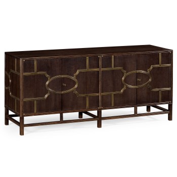 Hewlett buffet (Chocolate Oak)