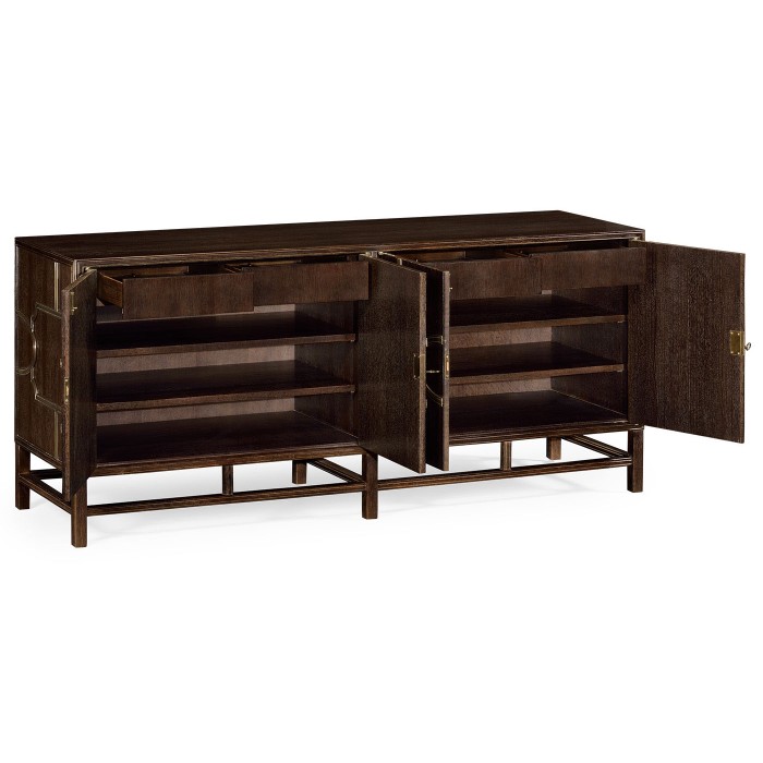 Hewlett buffet (Chocolate Oak)