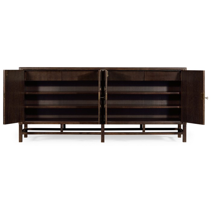 Hewlett buffet (Chocolate Oak)