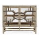 Hewlett Grey Oak Glazed Cabinet