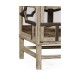Hewlett Grey Oak Glazed Cabinet