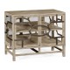 Hewlett Grey Oak Glazed Cabinet