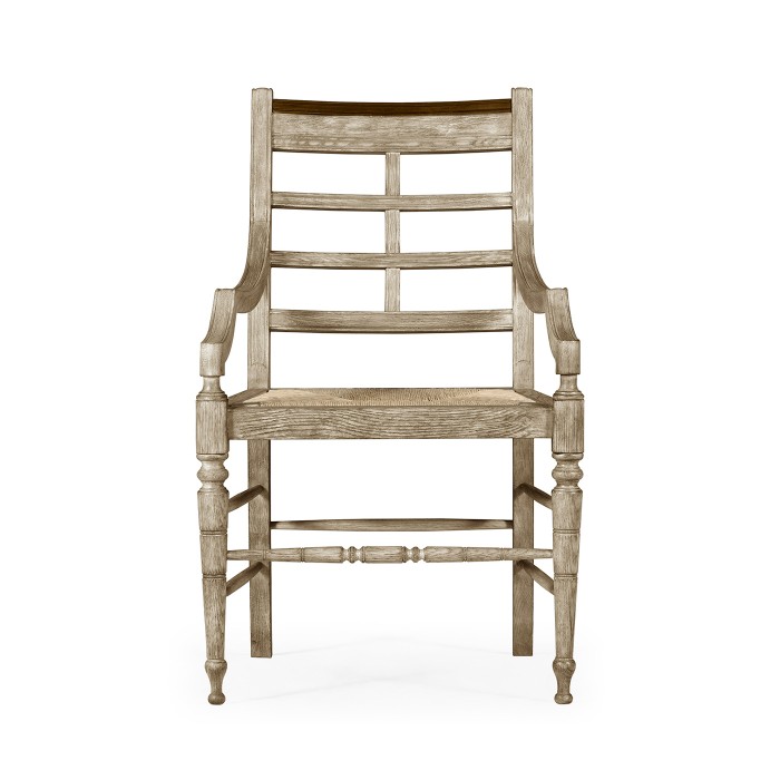 Marshfield Grey Oak Arm Chair