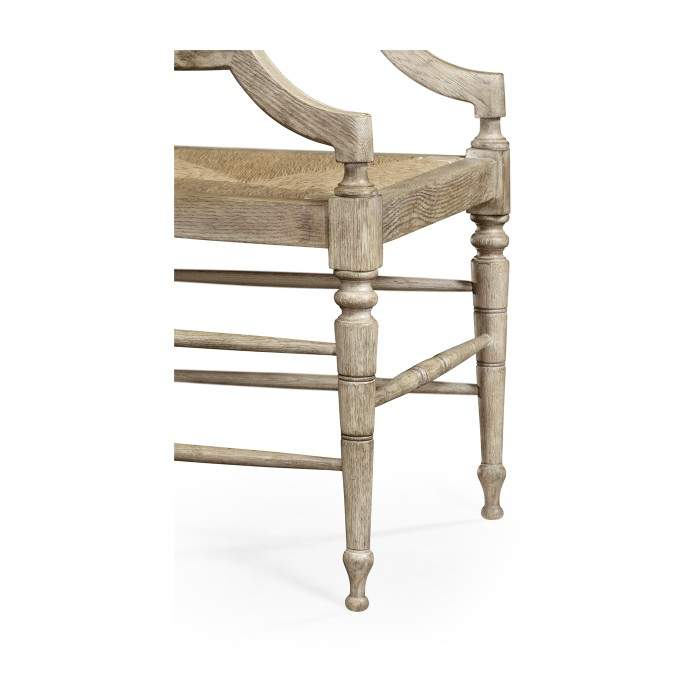 Marshfield Grey Oak Arm Chair