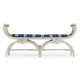 Double Lucca Cloudy Oak Bench