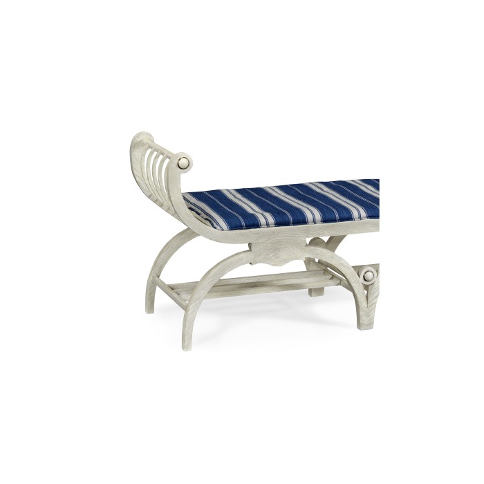Double Lucca Cloudy Oak Bench