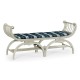Double Lucca Cloudy Oak Bench