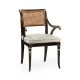 Linden Charcoal Wash Dining Arm Chair