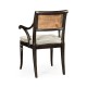 Linden Charcoal Wash Dining Arm Chair