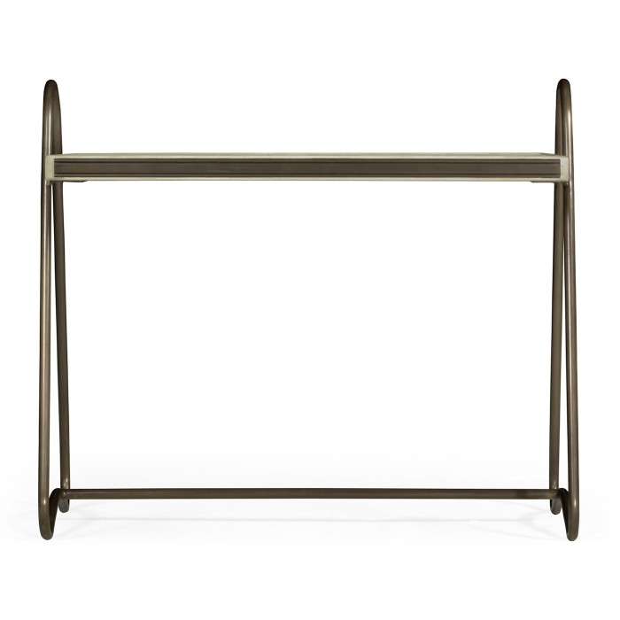 Gennesso Grey Oak Side Table