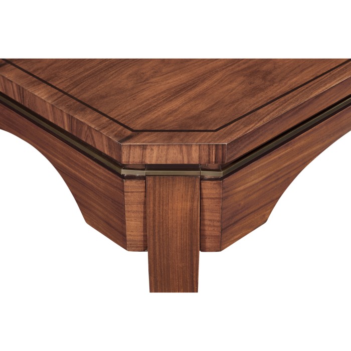 Vega Dark Santos Dining Table 79