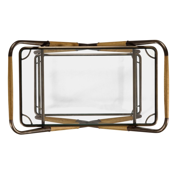 Kathleen Washed Oak Cocktail Table
