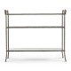 Grotto Three Tier Antique Brass Console