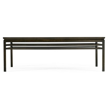 Haygrove White & Blue Marquetry Coffee Table