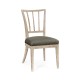 Lucillo Washed Acacia Carver Side Chair