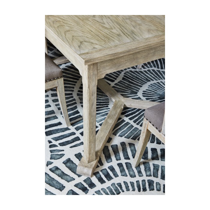 Lucillo Washed Acacia Carver Side Chair