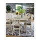 Lucillo Washed Acacia Carver Side Chair