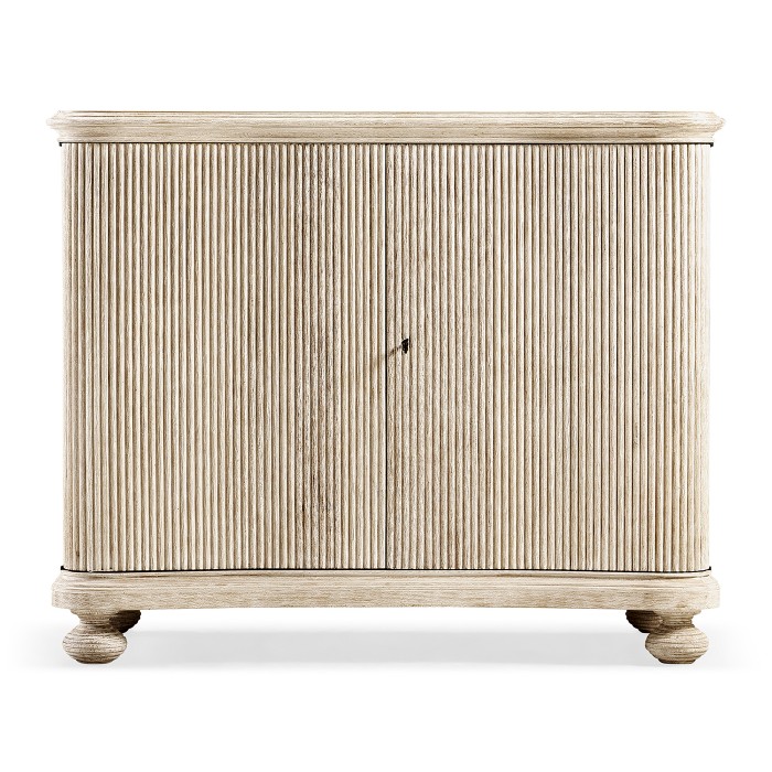 Belleville Washed Acacia Storage Cabinet