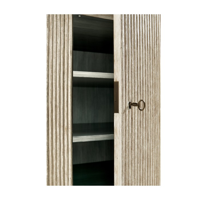 Belleville Washed Acacia Storage Cabinet