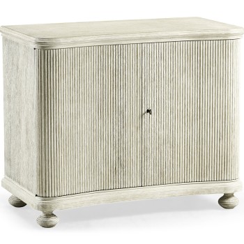 Belleville Washed Acacia Storage Cabinet