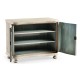 Belleville Washed Acacia Storage Cabinet
