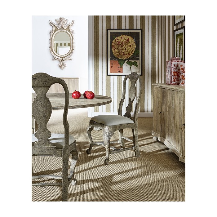 Belleville Washed Acacia Storage Cabinet