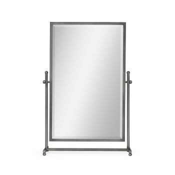 Tilt Bronzed Stainless Steel Dressing Table Mirror