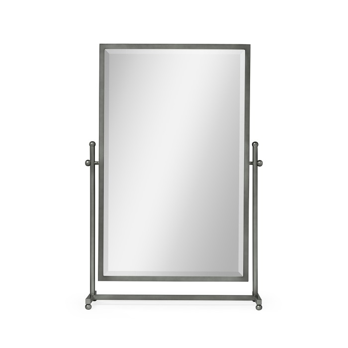Tilt Bronzed Stainless Steel Dressing Table Mirror