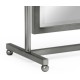 Tilt Bronzed Stainless Steel Dressing Table Mirror