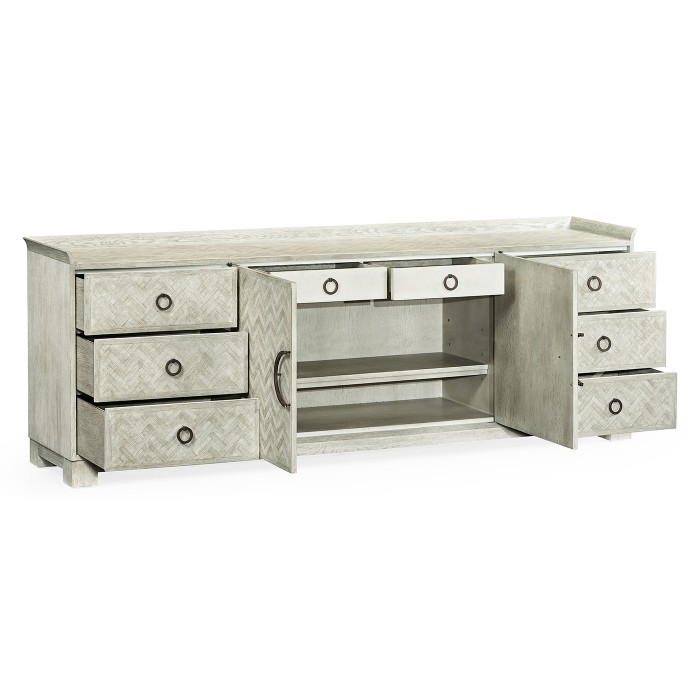 Ferdinand Cloudy Oak Buffet with Center Doors
