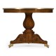 Medium Mahogany & Marquetry Left Hall Tilted Top Centre Table