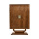Art Deco Imperial Mahogany Salon Cabinet