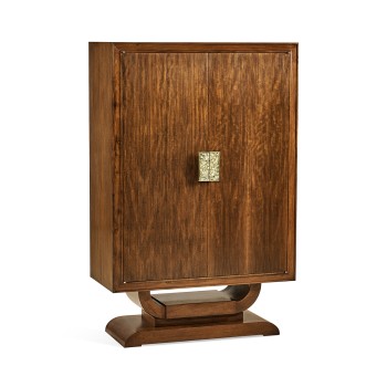 Art Deco Imperial Mahogany Salon Cabinet