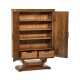 Art Deco Imperial Mahogany Salon Cabinet
