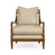 Biedermeier Medium Mahogany Lounge Chair