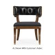 Klismos French Walnut Dining Chair