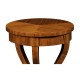 Biedermeier Imperial Mahogany Cigarette Table