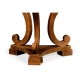 Biedermeier Imperial Mahogany Cigarette Table