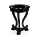 Biedermeier Black Cigarette Table