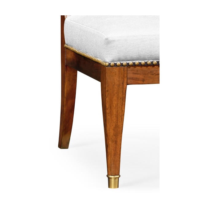 Low Chauffeuse Imperial Mahogany Chair