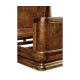 Moderne High Lustre Santos Rosewood UK King Bed