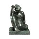 Art Deco Nude Female Left Sculpture