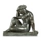 Art Deco Nude Female Left Sculpture